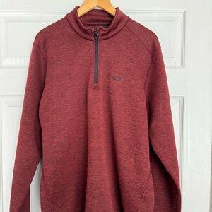 Oakley Men’s 1/4 Zip  Long Sleeve Athletic Active Wear Pullover